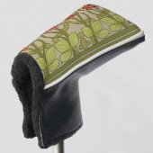 Frieze Border Art Nouveau Floral Golfheadcover (3/4 voorkant)