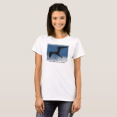Frigate Bird (Fragata), Galapagos Islands 1 T-shirt (Voorkant volledig)
