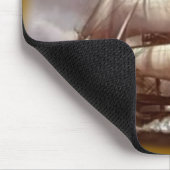 Frigate "Old Ironside" USH-grondwet Muismat (Hoek)