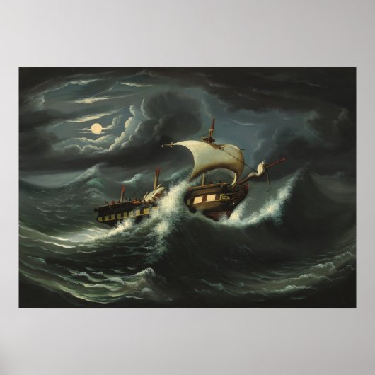 Frigate - Thomas Chambers Poster d'Art (Devant)