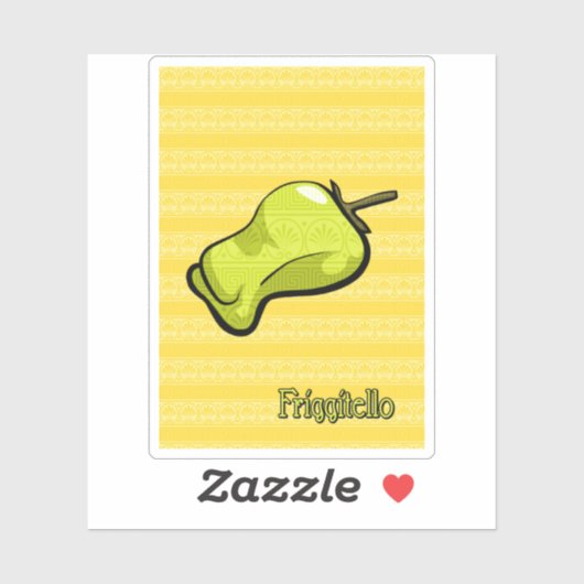 Friggitello Chili Pepper Sticker (Vel)