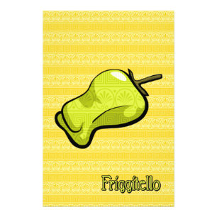 Friggitello Chilipeper Kunstprint Foto Afdruk