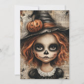 Fright & Delight Halloween Feestdagenkaart (Voorkant)