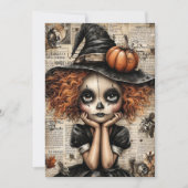 Fright & Delight Halloween Feestdagenkaart (Voorkant)