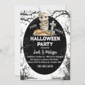 Fright Night Fun - Uitnodiging voor een Halloween- (Voorkant)