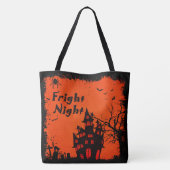 Fright Night Haunted House Draagtas (Achterkant)
