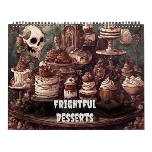Frightful Desserts van Ivy en Bat Gothic Art Kalender