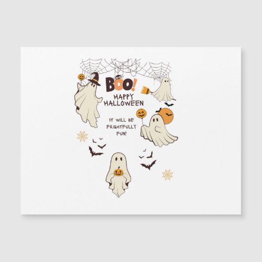 Frightfully Fun Ghosts – Cute Halloween Cartoon (Voorkant)