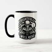 Frightfully Well Read Candlelight Skeleton Mok (Links)