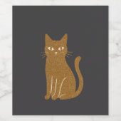 Frights & Delights Wijn Etiket (Enkel label)