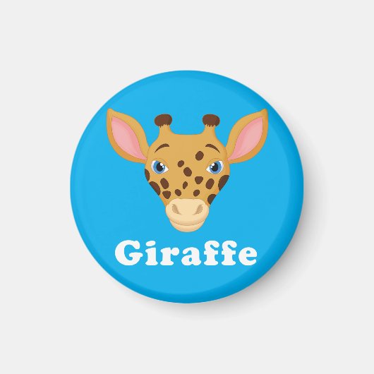 Frigo girafe cuisine magnet (Devant)