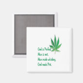 Frigo Magnet Dieu fait Pot (Recto/Verso)