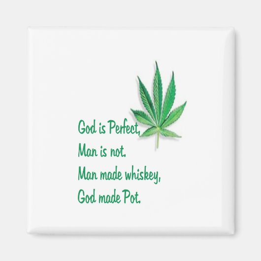 Frigo Magnet Dieu fait Pot (Devant)