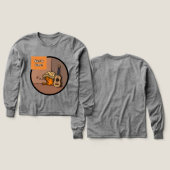 Frijole Frog Siesta Boy's LS Shirt (Voorkant /achterkant)