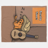 Frijole Frog Siesta Large Blanket Fleece Deken (Voorkant (Horizontaal))