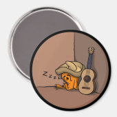 Frijole Frog Siesta Magnet Magneet (Voorkant / Achterkant)