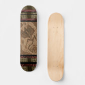 Frill hals hagedis skateboard (Voorkant)