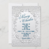 Frilly et Feminine Faire-part de mariage (Devant)