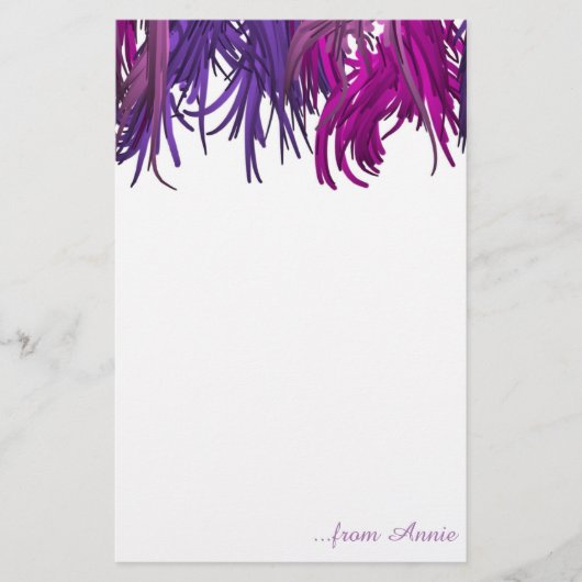 Fringe. Briefpapier (Voorkant)