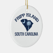 Fripp Island Keramisch Ornament (Rechts)