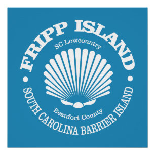 Fripp Island (zeeschelp) Perfect Poster