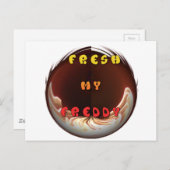 Fris mijn Freddy Art Print Briefkaart (Voorkant / Achterkant)