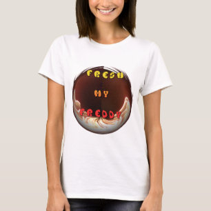 Fris mijn Freddy Art Print T-shirt