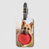 Frisbee Bagagelabel (Voorkant (verticaal))