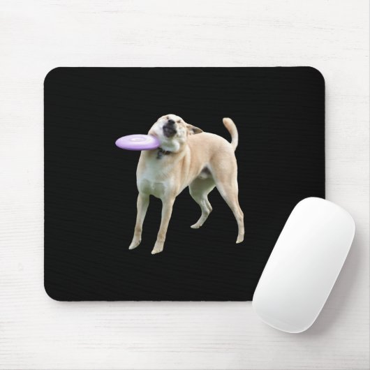 Frisbee Dog Meme Muismat (Met muis)