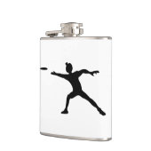 Frisbee Flask Heupfles (Links)