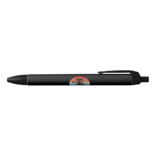 Frisbee Golf Disk Golf Retro Zwarte Inkt Pen