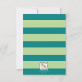 Frisbee Jungle Baby shower 3x5 Invitation (Dos)