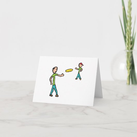Frisbee Kaart (Voorkant)
