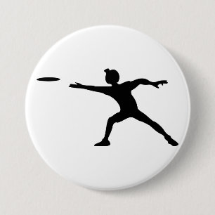 Frisbee Knop Ronde Button 7,6 Cm