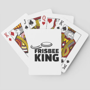 Frisbee koning speelkaarten
