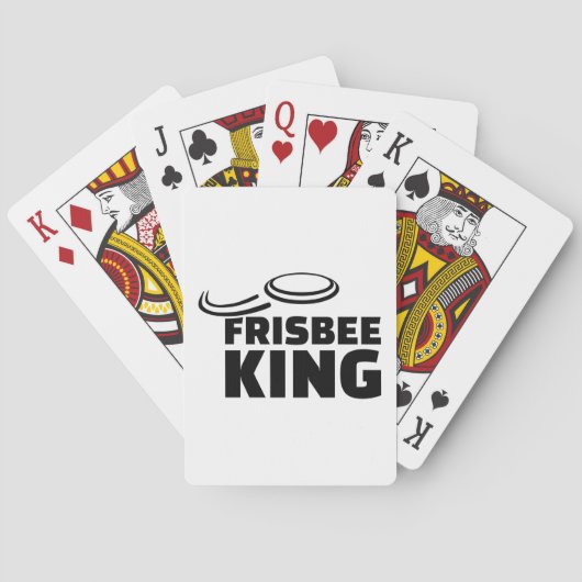 Frisbee koning speelkaarten (Achterkant)