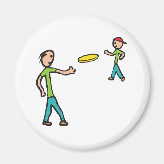 Frisbee Magneet (Voorkant)