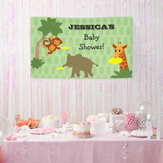 Frisbee Oerwoud Event Banner (Feest)