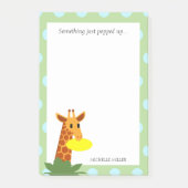 Frisbee Oerwoud Giraffe gepersonaliseerd Post-it® Notes (Voorkant)