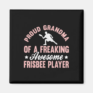 Frisbee Speler Ultimate Frisbee Disc Golf Oma  Magneet