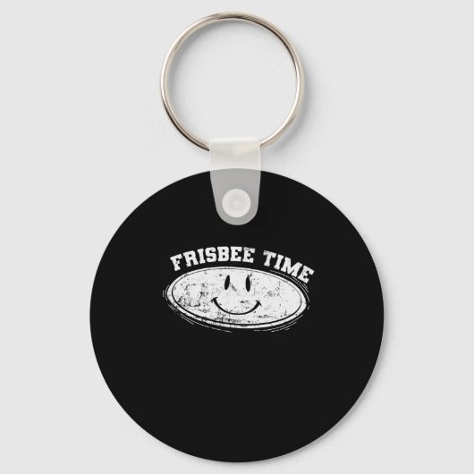Frisbee Time Wurfscheibe Sleutelhanger (Voorkant)