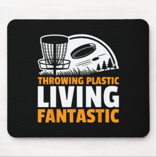 Frisbee Werpen Plastic Leven Fantastische Disc Gol Muismat