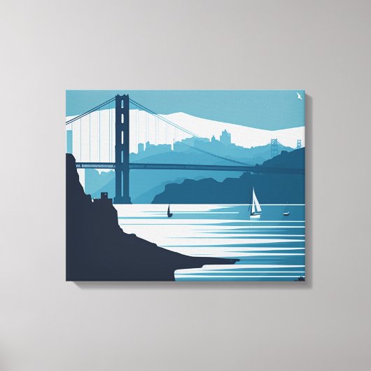 FRISCO BAY #1 CANVAS AFDRUK (Voorkant)