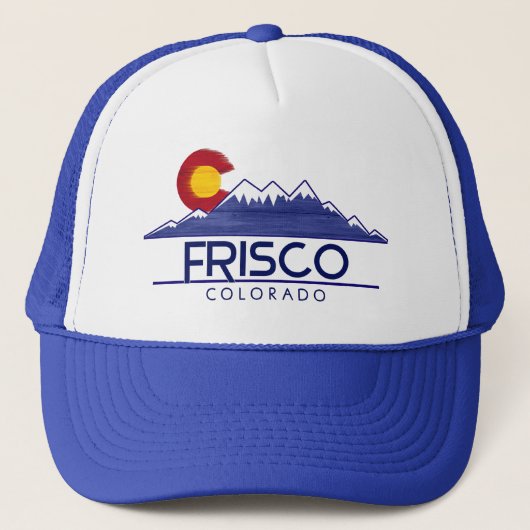 Frisco Colorado montagnes de bois casquette (Devant)