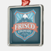 Frisco Colorado turquoise bouclier ornement de vac (Gauche)