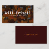 "Frisell" Visitekaartje (Voorkant / Achterkant)