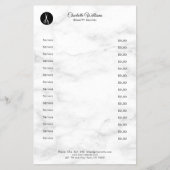Friseur Marmor Flyer (Voorkant)