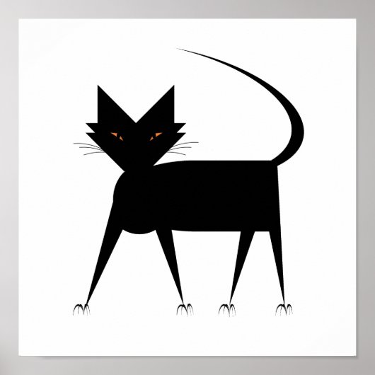 Frisky Cat Poster (Voorkant)