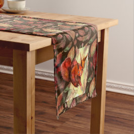 Frisky Squirrels Natuur Autumn Fall Leaders Animal Lange Tafelloper