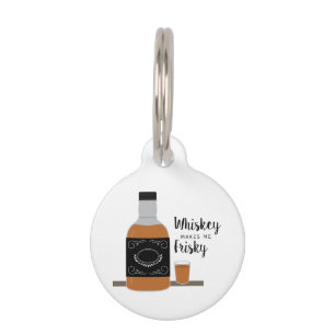 Frisky Whiskey Huisdierpenning
